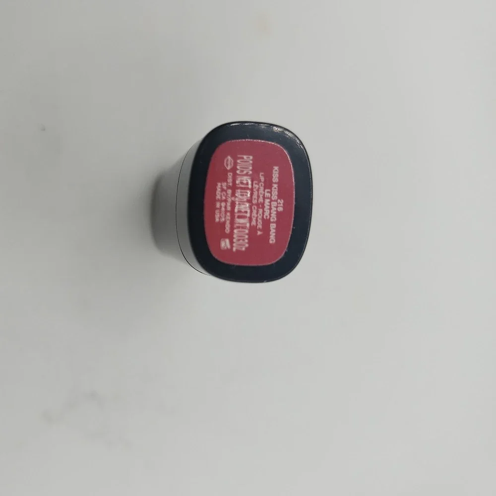 NEW MARC JACOBS Le Marc Lip Creme Lipstick KISS KISS BANG BANG 0.03oz MINI NWOB